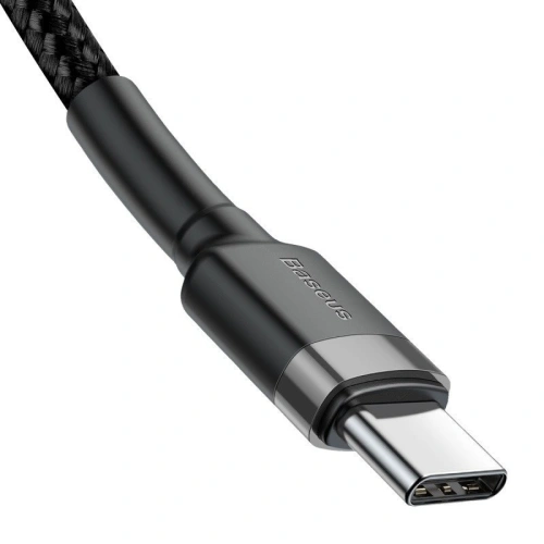 Kup Cablul USB-C PD Baseus Cafule PD 2.0 QC 3.0 60W 1m (negru-gri) - BSU389BLKGRY - {ean13} - Sklep Home Screen
