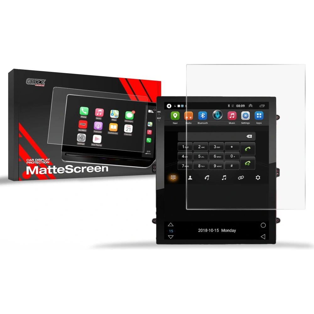 Folia matowa GrizzGlass CarDisplay Protection do Junsun V1 Tesla Style 9,7"