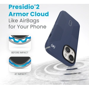 Kup Etui Speck Presidio2 Grip ClickLock MagSafe Apple iPhone 15 (Coastal Blue/Dustgrey/White) - SPK540 - {ean13} - Sklep Home Screen