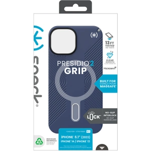 Kup Etui Speck Presidio2 Grip ClickLock MagSafe Apple iPhone 15 (Coastal Blue/Dustgrey/White) - SPK540 - {ean13} - Sklep Home Screen