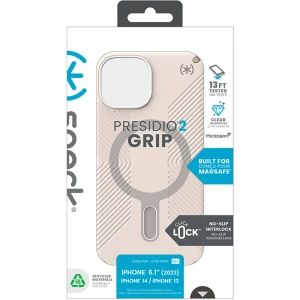 Kup Etui Speck Presidio2 Grip ClickLock MagSafe Apple iPhone 15 (Bělená kost/ Dědictví zlato/ Ořechově hnědá) - SPK541 - {ean13} - Sklep Home Screen