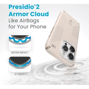 Kup Etui Speck Presidio2 Grip ClickLock MagSafe Apple iPhone 15 Pro (Bělená kost/ Dědictví zlato/ Oříškově hnědá) - SPK542 - {ean13} - Sklep Home Screen