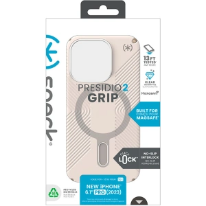 Kup Etui Speck Presidio2 Grip ClickLock MagSafe Apple iPhone 15 Pro (Bleached Bone/Heirloom Gold/Hazel Brown) - SPK542 - {ean13} - Sklep Home Screen