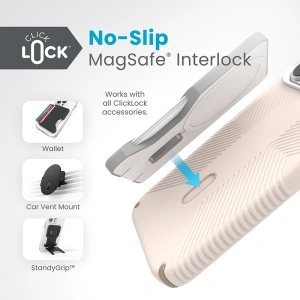 Buy Speck Presidio2 Grip ClickLock MagSafe Apple iPhone 15 Pro Max (Bleached Bone/Heirloom Gold/Hazel Brown) - SPK544 - {ean13} - Home Screen Store Europe