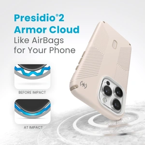 Buy Speck Presidio2 Grip ClickLock MagSafe Apple iPhone 15 Pro Max (Bleached Bone/Heirloom Gold/Hazel Brown) - SPK544 - {ean13} - Home Screen Store Europe