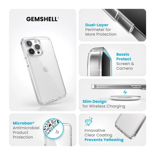 Kup Etui Speck Gemshell Apple iPhone 15 Pro Max (Čiré) - SPK551 - {ean13} - Sklep Home Screen