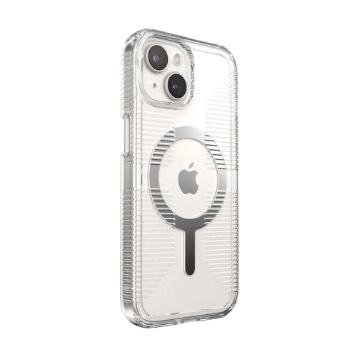 Buy Speck Gemshell Grip MagSafe Apple iPhone 15 (Clear/Chrome Finish) - SPK552 - {ean13} - Home Screen Store Europe