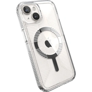 Kup Etui Speck Gemshell Grip MagSafe Apple iPhone 15 (Clear/Chrome Finish) - SPK552 - {ean13} - Sklep Home Screen