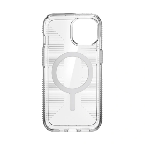 Buy Speck Gemshell Grip MagSafe Apple iPhone 15 (Clear/Chrome Finish) - SPK552 - {ean13} - Home Screen Store Europe
