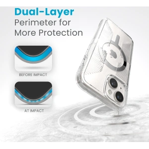 Kup Etui Speck Gemshell Grip MagSafe Apple iPhone 15 (Clear/Chrome Finish) - SPK552 - {ean13} - Sklep Home Screen