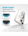 Kup Etui Speck Gemshell Grip MagSafe Apple iPhone 15 (Clear/Chrome Finish) - SPK552 - {ean13} - Sklep Home Screen