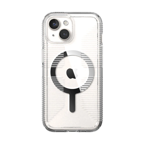 Buy Speck Gemshell Grip MagSafe Apple iPhone 15 (Clear/Chrome Finish) - SPK552 - {ean13} - Home Screen Store Europe