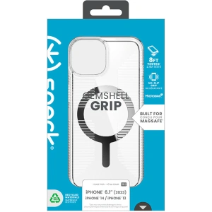 Kup Etui Speck Gemshell Grip MagSafe Apple iPhone 15 (Clear/Chrome Finish) - SPK552 - {ean13} - Sklep Home Screen