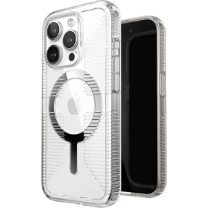 Kup Etui Speck Gemshell Grip MagSafe Apple iPhone 15 Pro (Clear/Chrome Finish) - SPK553 - {ean13} - Sklep Home Screen