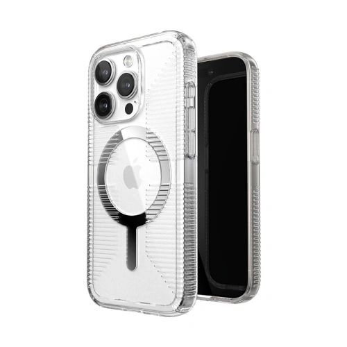 Kup Etui Speck Gemshell Grip MagSafe Apple iPhone 15 Pro (Čirý/Chromový povrch) - SPK553 - {ean13} - Sklep Home Screen