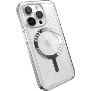 Kup Etui Speck Gemshell Grip MagSafe Apple iPhone 15 Pro (Clear/Chrome Finish) - SPK553 - {ean13} - Sklep Home Screen
