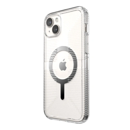 Buy Speck Gemshell Grip MagSafe Apple iPhone 15 Plus / 14 Plus (Clear/Chrome Finish) - SPK554 - {ean13} - Home Screen Store Europe