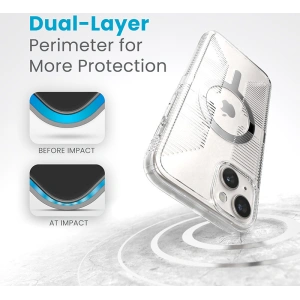 Kup Etui Speck Gemshell Grip MagSafe Apple iPhone 15 Plus / 14 Plus (Clear/Chrome Finish) - SPK554 - {ean13} - Sklep Home Screen