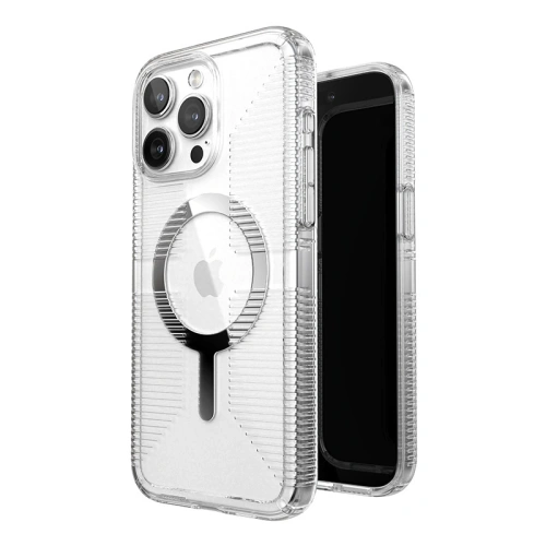 Kup Etui Speck Gemshell Grip MagSafe Apple iPhone 15 Pro Max (Průhledné/Chromové provedení) - SPK555 - {ean13} - Sklep Home Screen