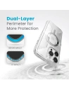 Kup Etui Speck Gemshell Grip MagSafe Apple iPhone 15 Pro Max (Clear/Chrome Finish) - SPK555 - {ean13} - Sklep Home Screen