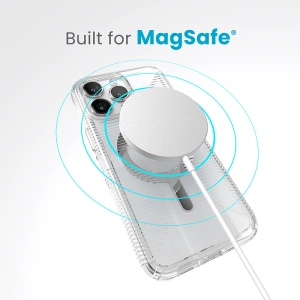 Buy Speck Gemshell Grip MagSafe Apple iPhone 15 Pro Max (Clear/Chrome Finish) - SPK555 - {ean13} - Home Screen Store Europe