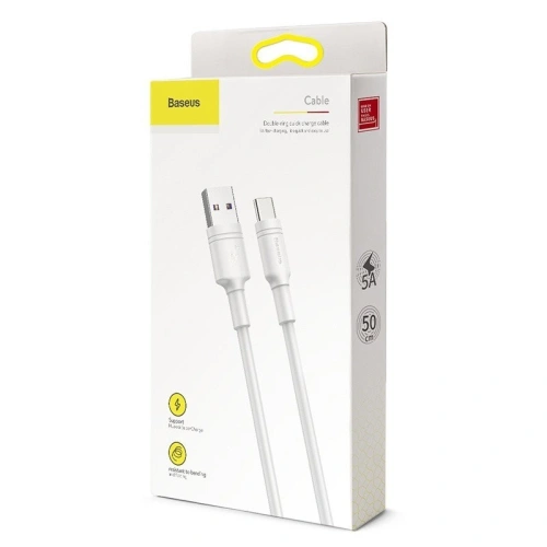 Kup Kabel USB-C Baseus Double Ring do Huawei SuperCharge 5A 0,5m - BSU392 - {ean13} - Sklep Home Screen