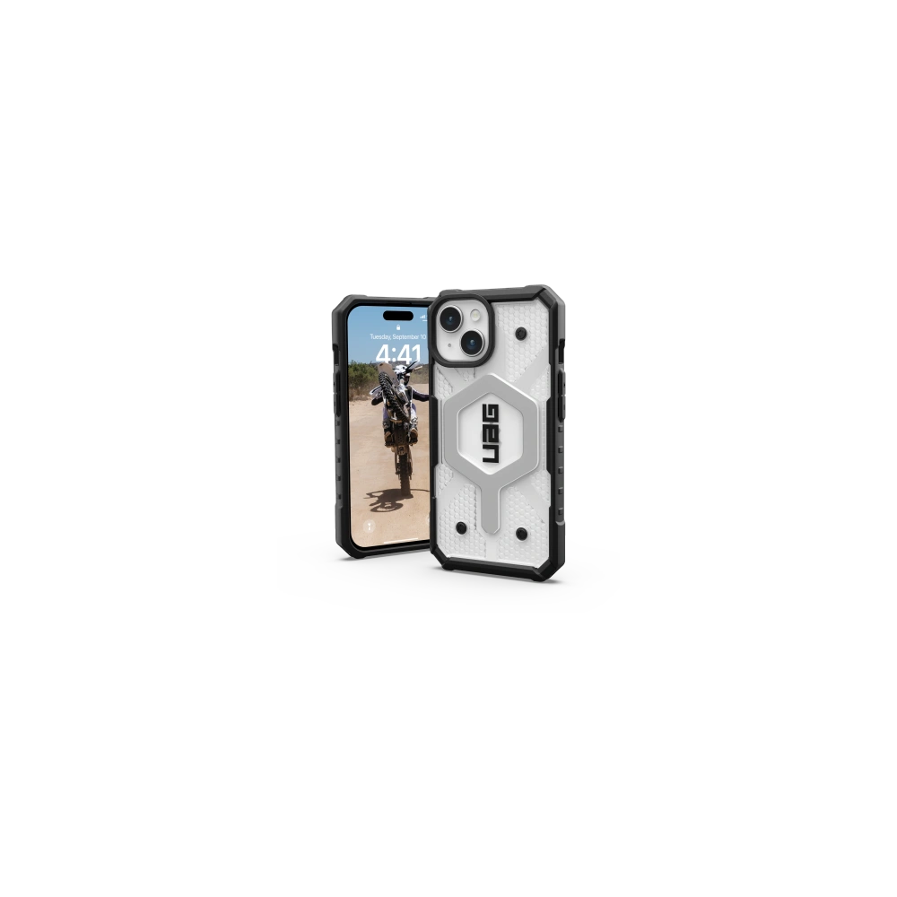Etui UAG Urban Armor Gear Pathfinder MagSafe Apple iPhone 15 (ice)