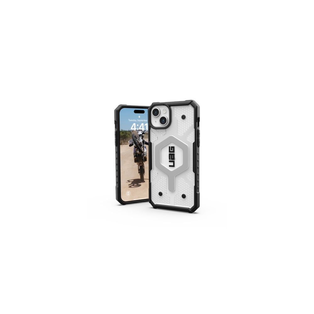 Etui UAG Urban Armor Gear Pathfinder MagSafe Apple iPhone 15 Plus / 14 Plus (ice)