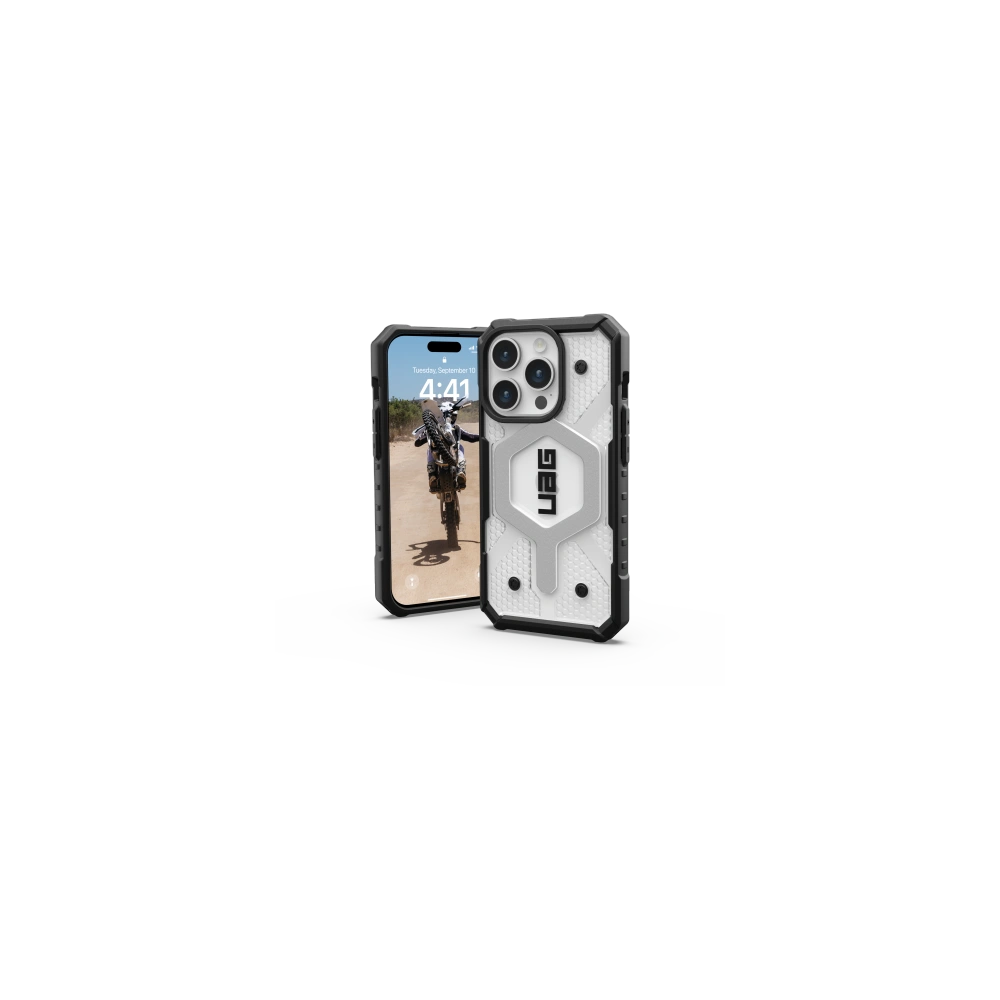 Etui UAG Urban Armor Gear Pathfinder MagSafe Apple iPhone 15 Pro (ice)