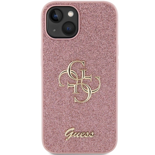 Kup Etui Guess GUHCP15MHG4SGP Apple iPhone 15 Plus / 14 Plus hardcase Glitter Script Big 4G różowy/pink - GUE2906 - {ean13} - Sklep Home Screen