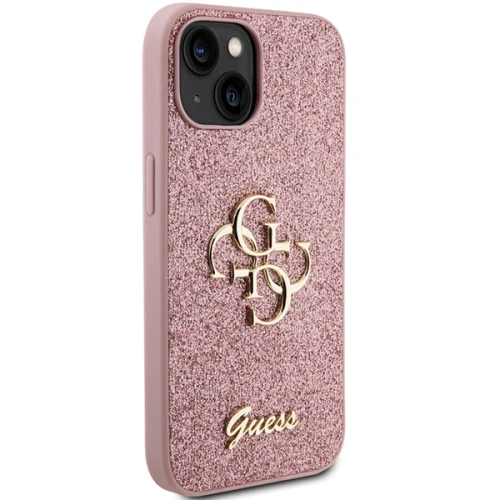Kup Etui Guess GUHCP15MHG4SGP Apple iPhone 15 Plus / 14 Plus hardcase Glitter Script Big 4G różowy/pink - GUE2906 - {ean13} - Sklep Home Screen