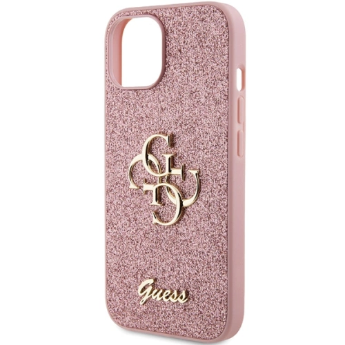 Kup Etui Guess GUHCP15MHG4SGP Apple iPhone 15 Plus / 14 Plus hardcase Glitter Script Big 4G różowy/pink - GUE2906 - {ean13} - Sklep Home Screen