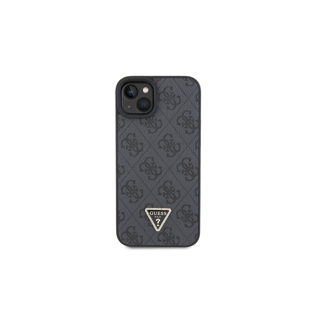 Etui Guess GUHCP15MP4TDSCPK Apple iPhone 15 Plus / 14 Plus hardcase Crossbody 4G Metal Logo czarny/black