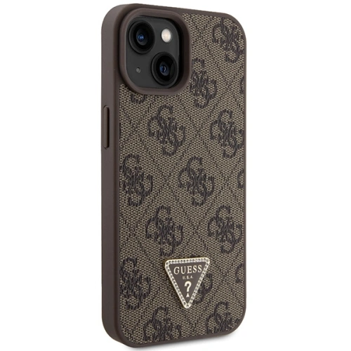 Kup Etui Guess GUHCP15MP4TDSCPW Apple iPhone 15 Plus / 14 Plus hardcase Crossbody 4G Metal Logo brązowy/brown - GUE2909 - {ean13} - Sklep Home Screen