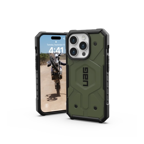Kup Etui UAG Urban Armor Gear Pathfinder MagSafe Apple iPhone 15 Pro (olive) - UAG1243 - {ean13} - Sklep Home Screen