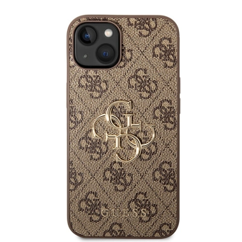 Kup Etui Guess GUHCP15S4GMGBR Apple iPhone 15 hardcase 4G Big Metal Logo brązowy/brown - GUE2911 - {ean13} - Sklep Home Screen