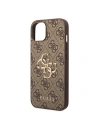 Kup Etui Guess GUHCP15S4GMGBR Apple iPhone 15 hardcase 4G Big Metal Logo brązowy/brown - GUE2911 - {ean13} - Sklep Home Screen
