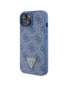 Kup Guess Apple Husă GUHCP15SP4TDPB Husă iPhone 15 din piele 4G Triangle Strass albastru/albastru - GUE2915 - {ean13} - Sklep Home Screen