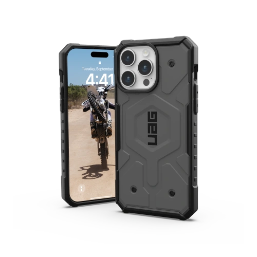 Kup Urban Armor Gear Apple Husă UAG Pathfinder MagSafe iPhone 15 Pro Max (argintiu) - UAG1246 - {ean13} - Sklep Home Screen