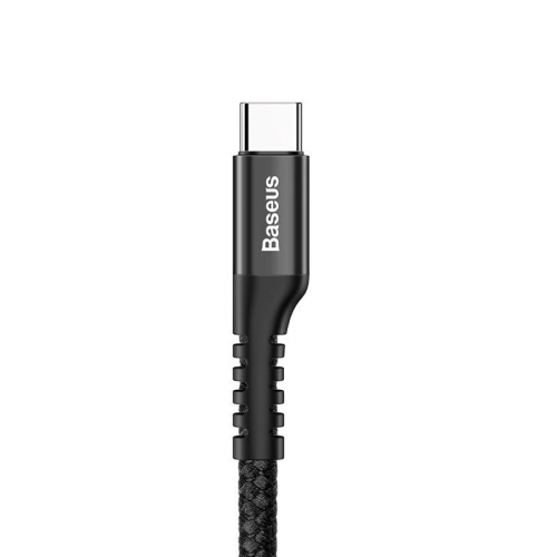 Kup Kabel sprężynowy USB-C Baseus Spring 1m 2A (czarny) - BSU394BLK - {ean13} - Sklep Home Screen