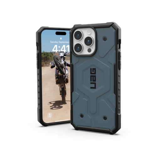 Kup Etui UAG Urban Armor Gear Pathfinder MagSafe Apple iPhone 15 Pro Max (cloud blue) - UAG1250 - {ean13} - Sklep Home Screen