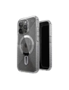 Case Speck Presidio Lux Grip ClickLock MagSafe Apple iPhone 15 Pro (Klar/Chrom-Finish/Serene Silber)