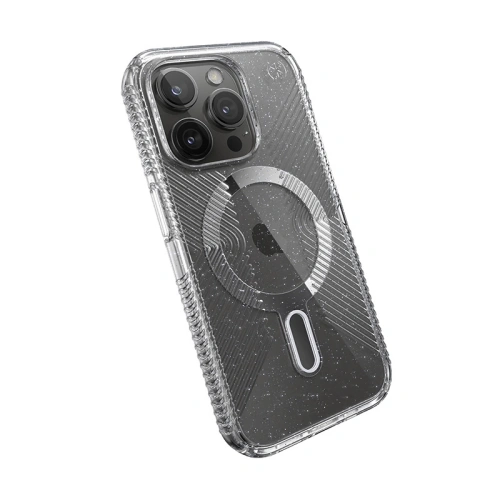Kup Speck Apple Carcasă Presidio Lux Grip ClickLock MagSafe iPhone 15 Pro (Transparent/Finisaj cromat/Serene Silver) - SPK556 - {ean13} - Sklep Home Screen