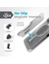 Kup Etui Speck Presidio Lux Grip ClickLock MagSafe Apple iPhone 15 Pro (Clear/Chrome Finish/Serene Silver) - SPK556 - {ean13} - Sklep Home Screen