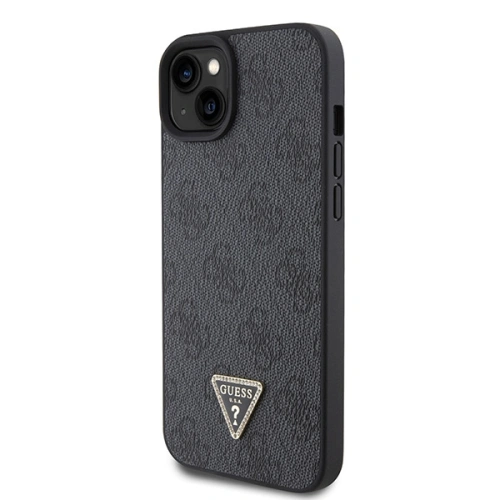 Kup Guess Apple Geantă GUHCP15SP4TDPK iPhone 15 hardcase piele 4G Diamond Triangle negru/negru - GUE2916 - {ean13} - Sklep Home Screen