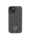 Kup Guess Apple Geantă GUHCP15SP4TDPK iPhone 15 hardcase piele 4G Diamond Triangle negru/negru - GUE2916 - {ean13} - Sklep Home Screen