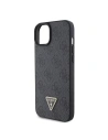 Kup Guess Apple Geantă GUHCP15SP4TDPK iPhone 15 hardcase piele 4G Diamond Triangle negru/negru - GUE2916 - {ean13} - Sklep Home Screen