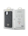 Kup Guess Apple Geantă GUHCP15SP4TDPK iPhone 15 hardcase piele 4G Diamond Triangle negru/negru - GUE2916 - {ean13} - Sklep Home Screen
