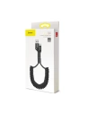 Buy Baseus USB-A to USB-C Spring Cable 1m 2A Black - BSU394BLK - {ean13} - Home Screen Store Europe