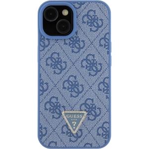 Etui Guess GUHCP15SP4TDSCPB Apple iPhone 15 hardcase Crossbody 4G Metal Logo niebieski/blue